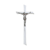 Crucifijo Monumental de Latón, 45 x 20 cm